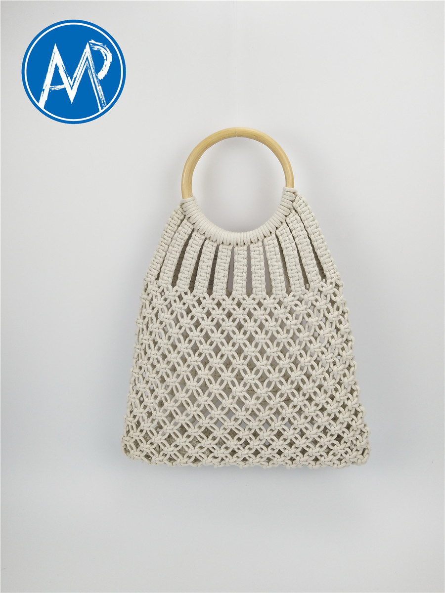 cotton woven string bag