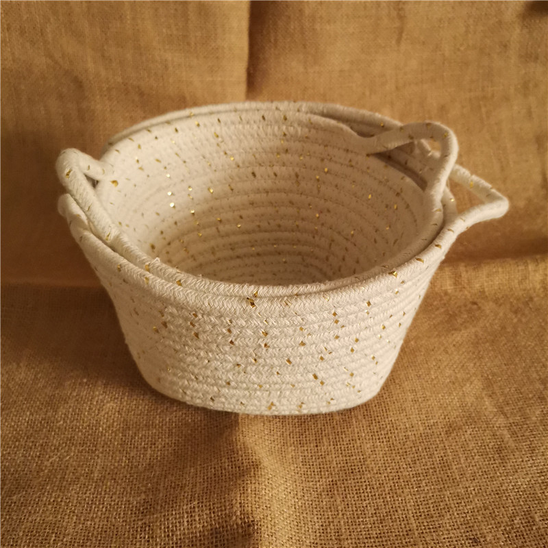 cotton rope basket