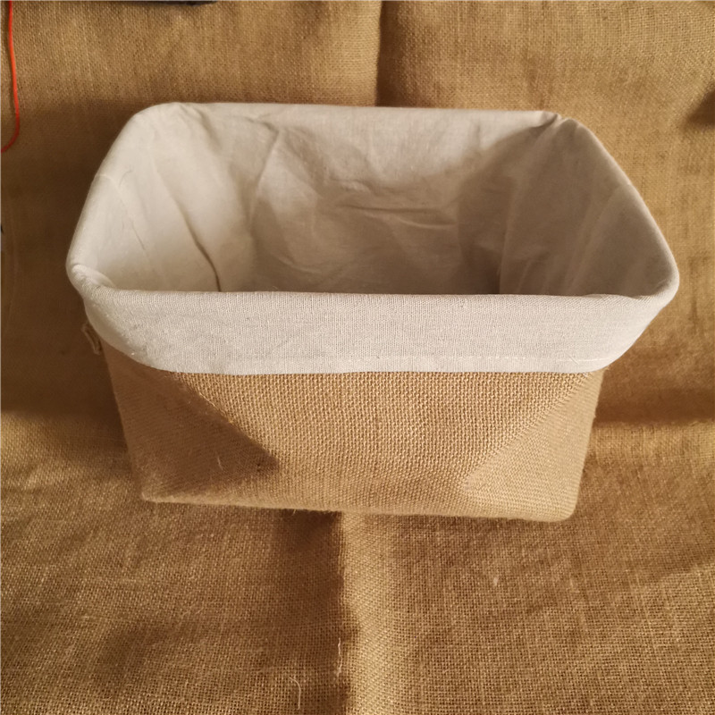 jute storage basket