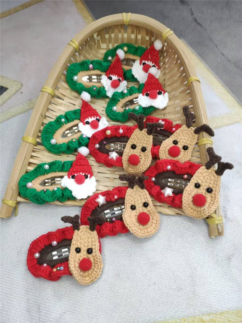 Christmas hair pins