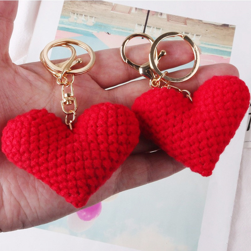 crochet key chain