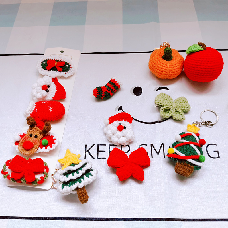 Christmas  hair pins and hair ties