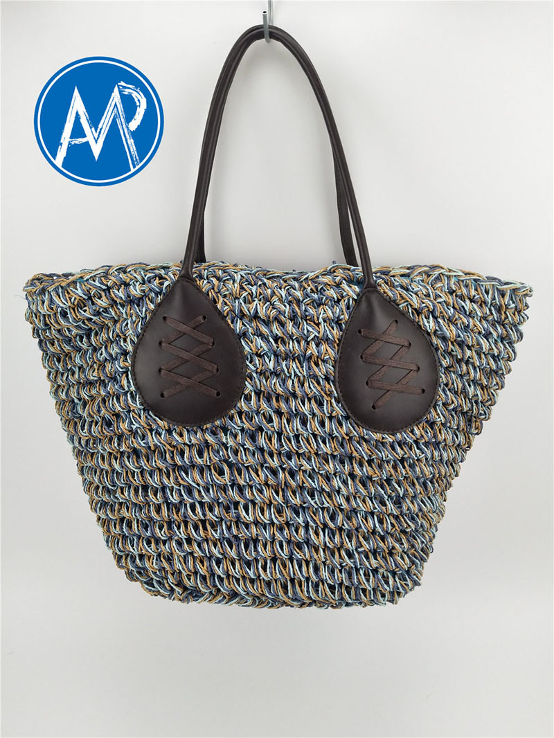 handmade paper woven bag