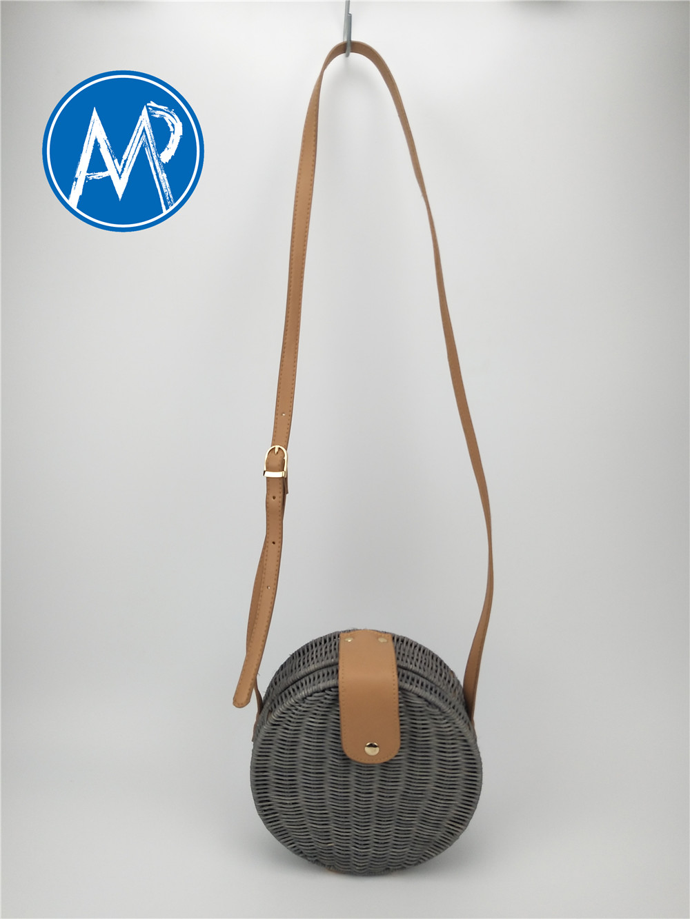 rattan woven bag