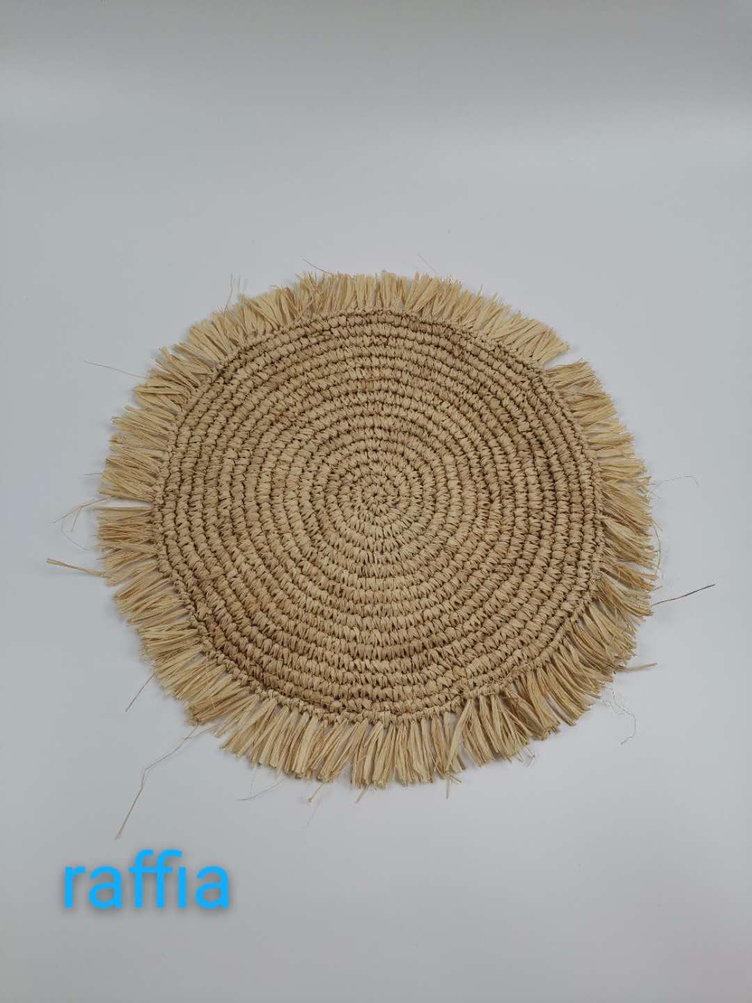 raffia placemat