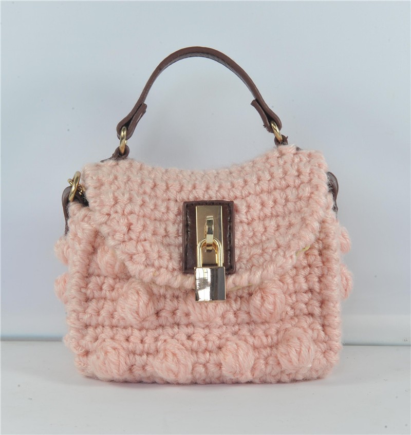 wool crochet bag