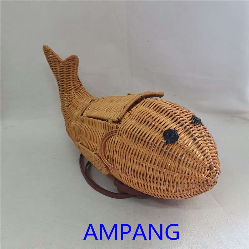 rattan fish bag