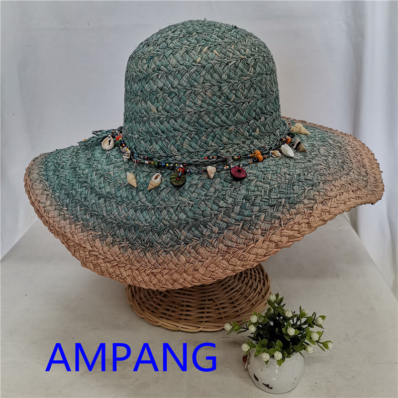 raffia summer hat