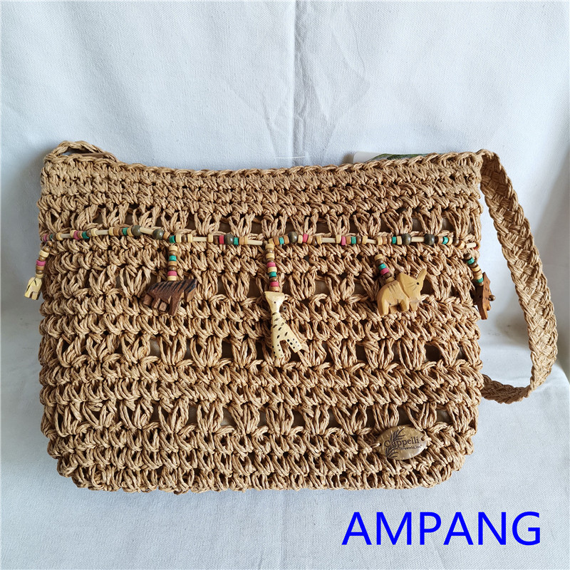 crochet paper bag