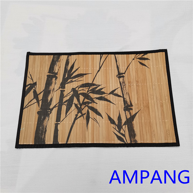 bamboo pieces placemat