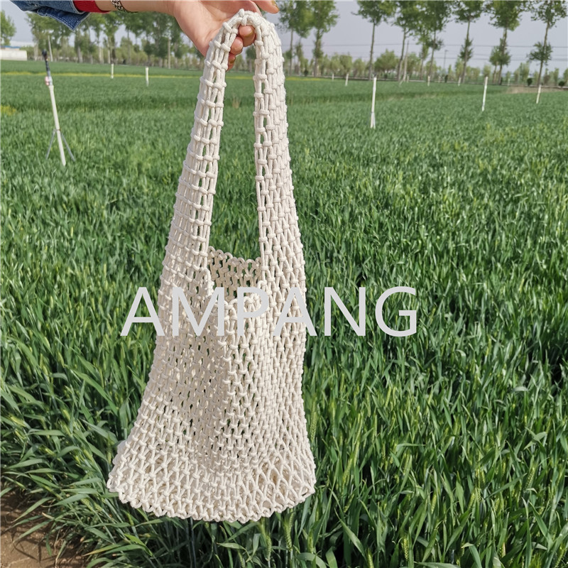 cotton rope woven bag