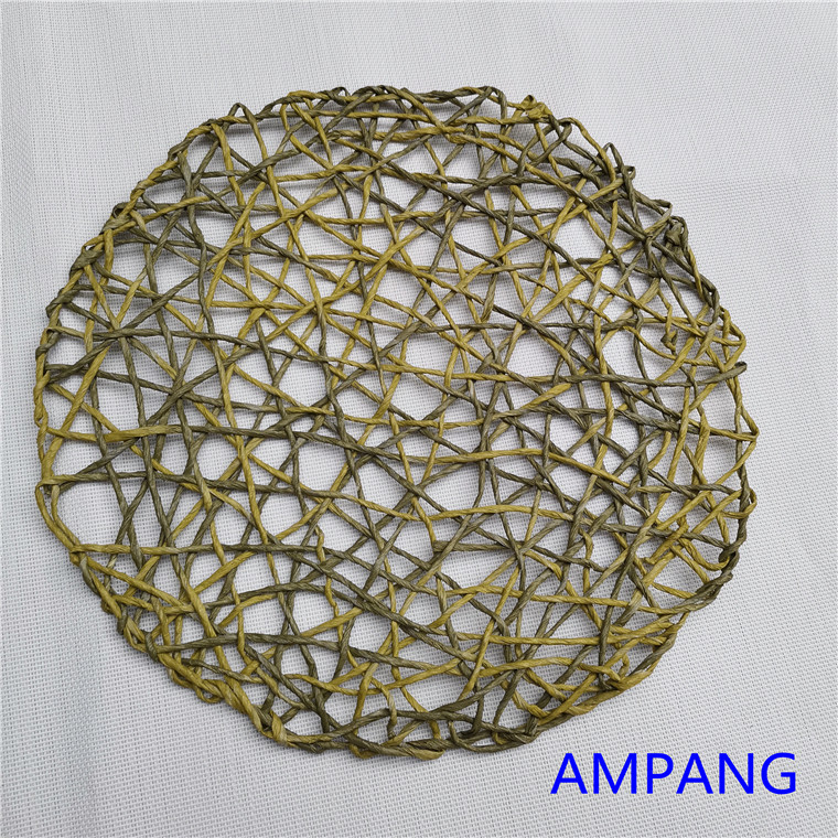 paper rope table mat