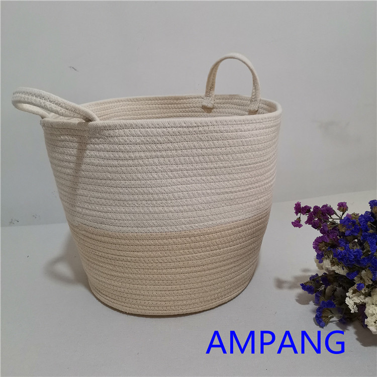 cotton rope basket