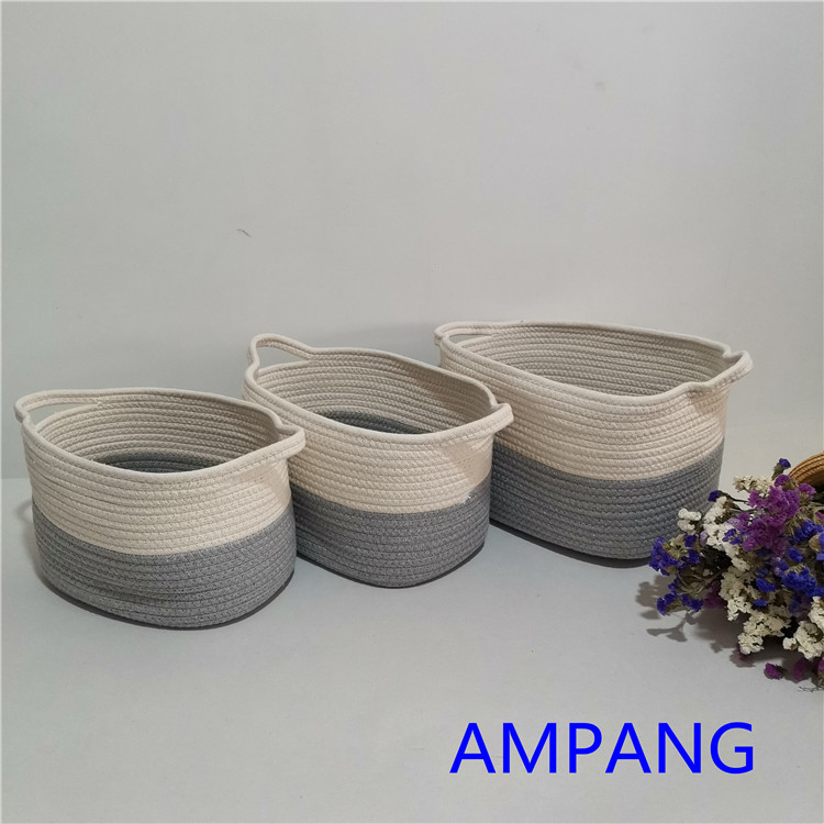 cotton rope basket