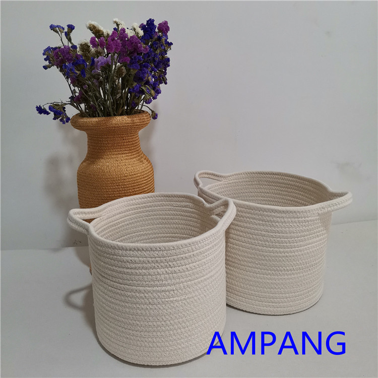 cotton rope basket