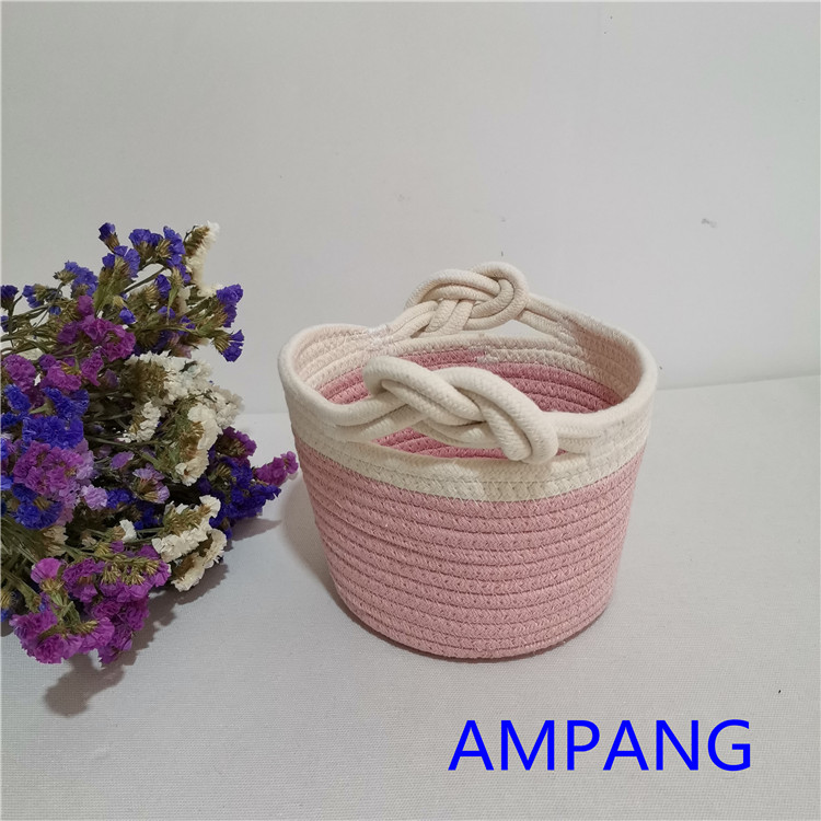 cotton rope basket