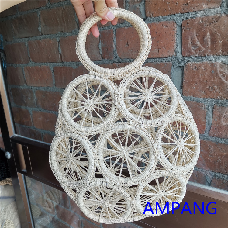 crochet paper bag