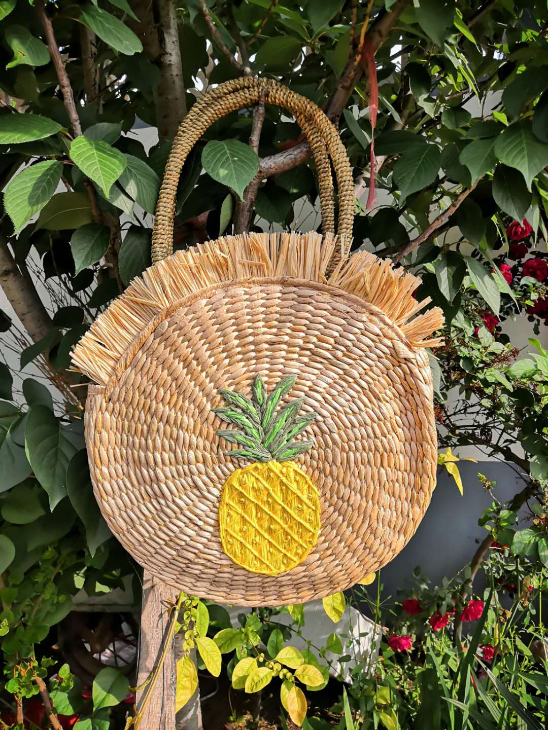 straw bags