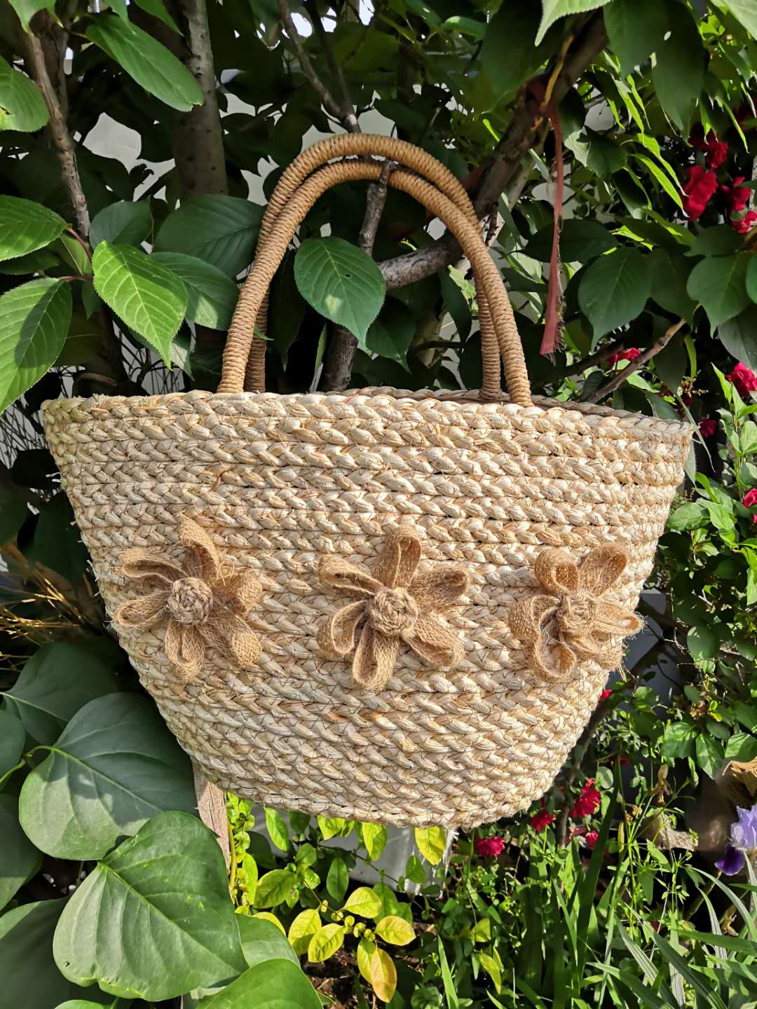 straw bags