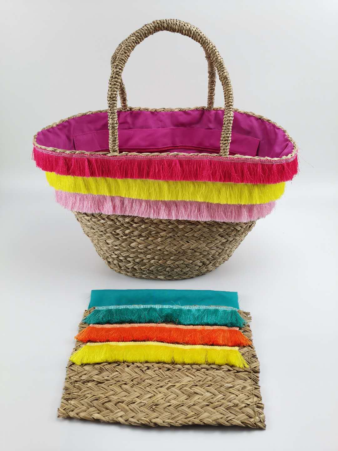 straw bags