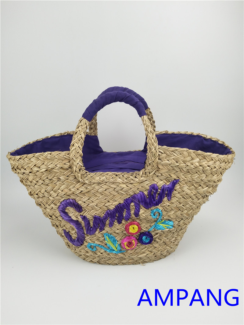 straw bags