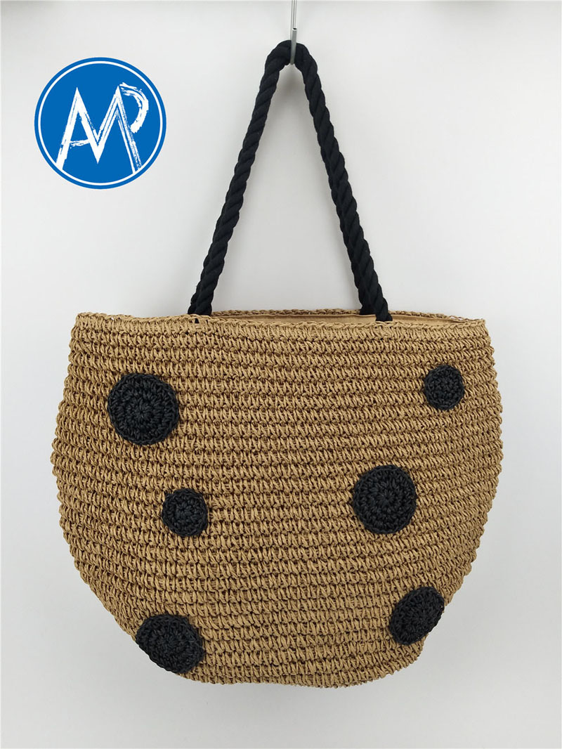 hand-made paper woven bag