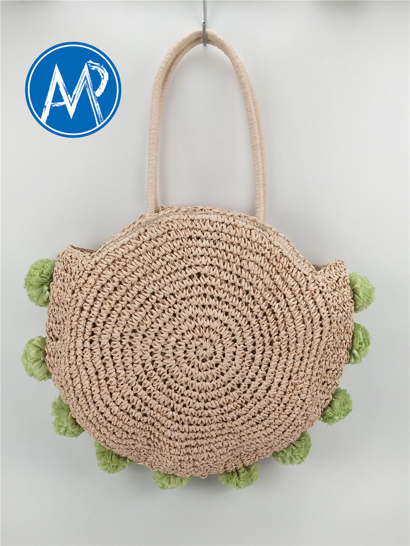 hand-made paper woven bag