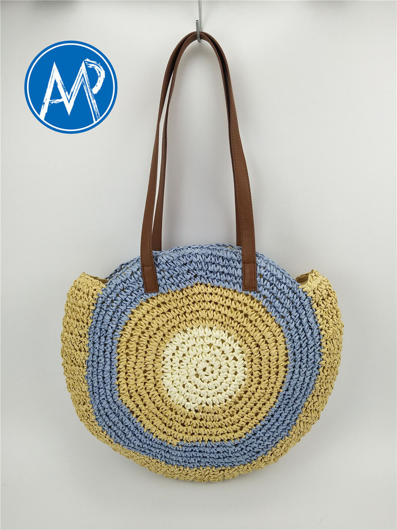 hand-made paper woven bag