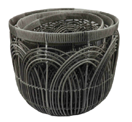 eco-plastic storage basket