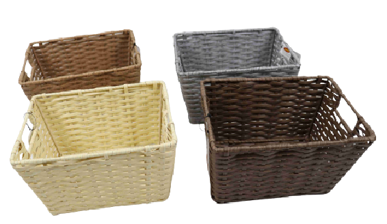 eco-plastic storage basket