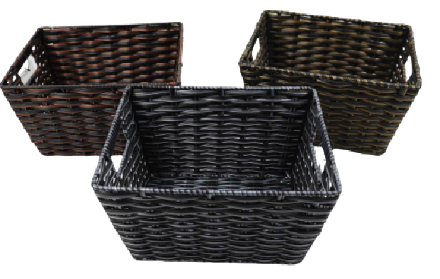 eco-plastic storage basket