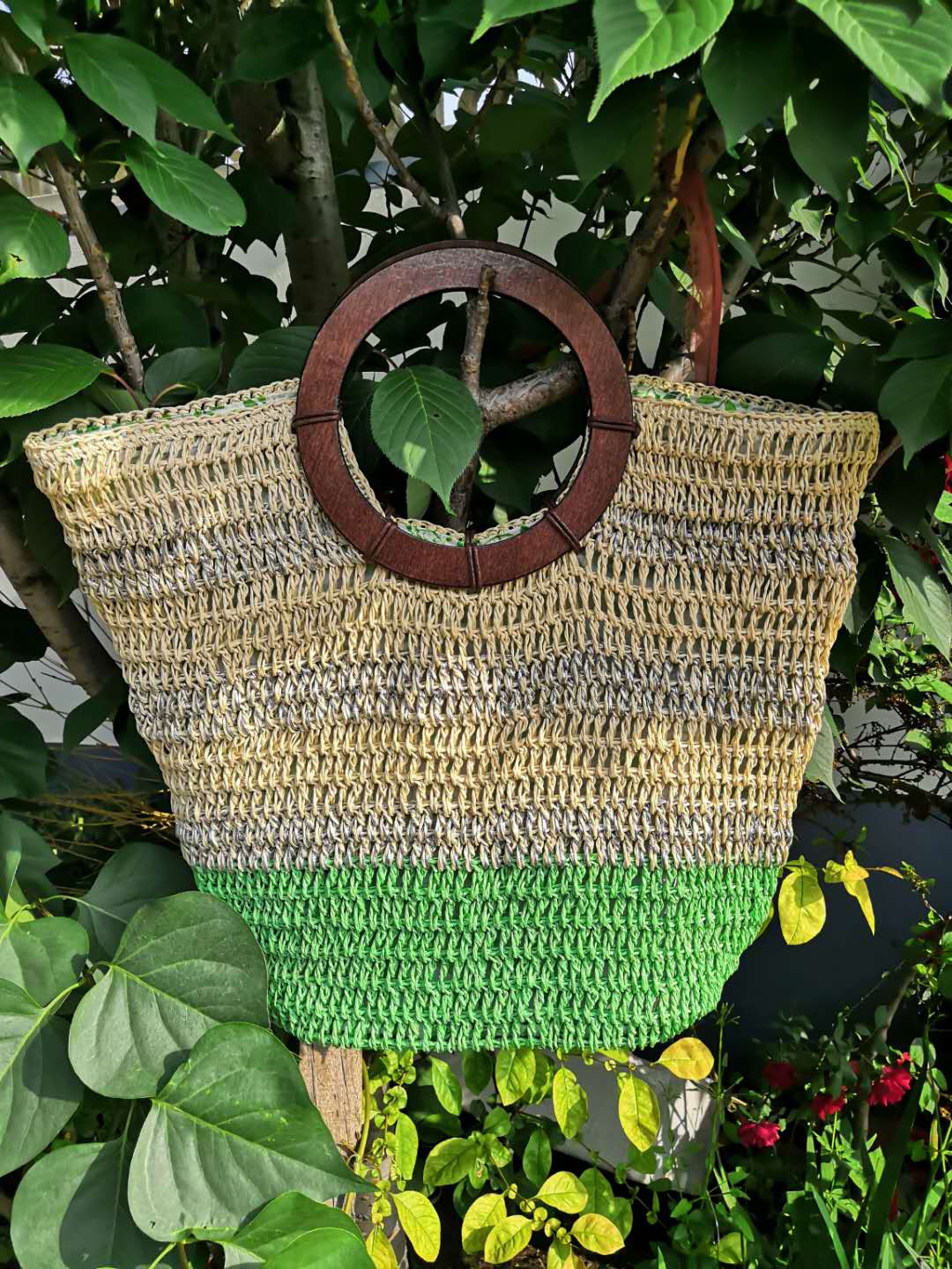 paper crochet bag